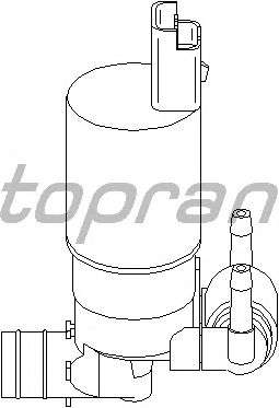 Pompa acqua lavaggio, Pulizia cristalli; Pompa acqua lavaggio, Lavafari 720 299