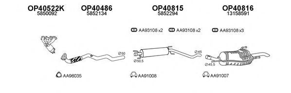 Exhaust System 400411