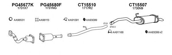 Exhaust System 450443