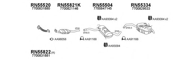Exhaust System 550283