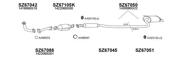 Exhaust System 670051