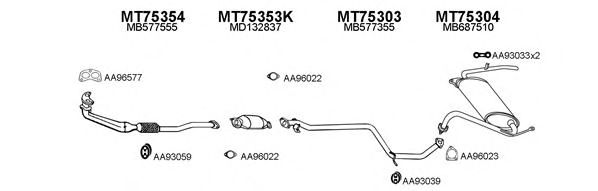 Exhaust System 750045