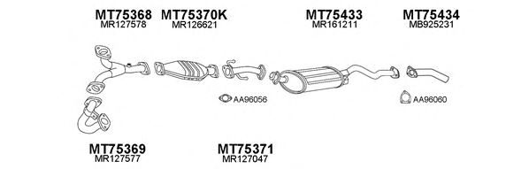 Exhaust System 750080