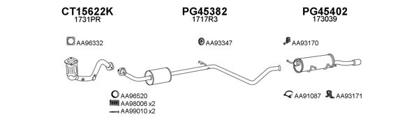 Exhaust System 450660