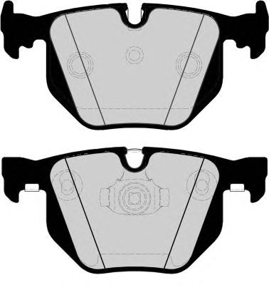 Комплект тормозных колодок, дисковый тормоз PA1507