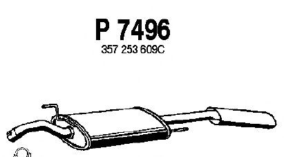 sluttlyddemper P7496