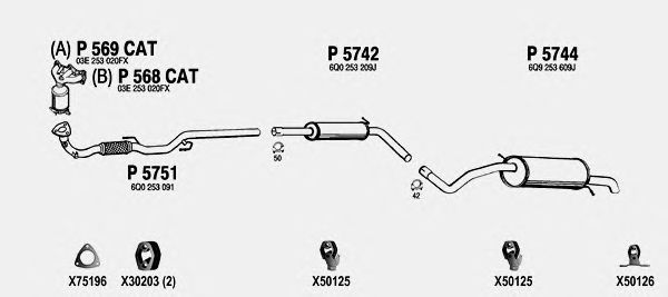 Exhaust System SE607