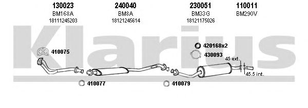 Exhaust System 060199E