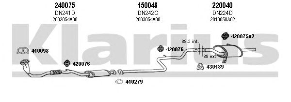 Exhaust System 270165E