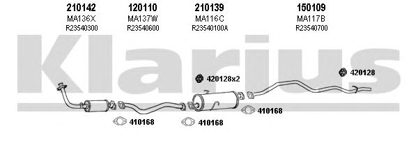 Exhaust System 570063E