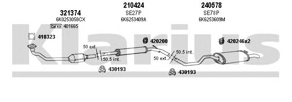 Exhaust System 790175E