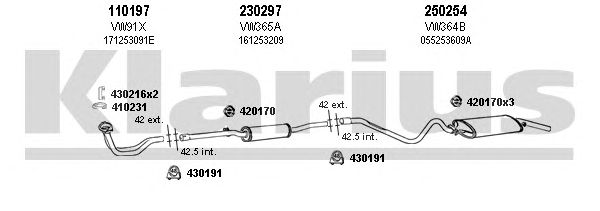 Exhaust System 930534E