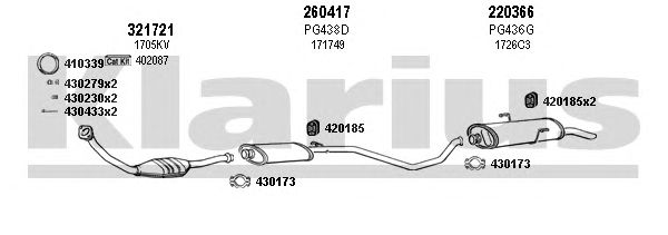 Exhaust System 630853E
