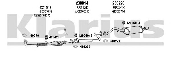 Exhaust System 120351E