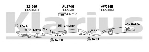 Exhaust System 931064U