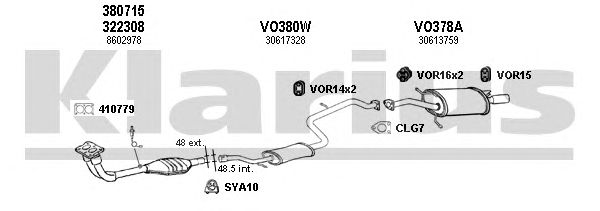 Exhaust System 960317U