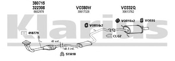 Exhaust System 960329U