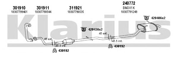 Exhaust System 620007E