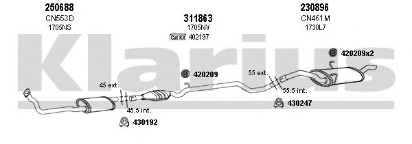 Exhaust System 180702E