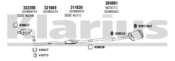 Exhaust System 600551E