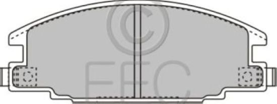 Комплект тормозных колодок, дисковый тормоз BRP0615