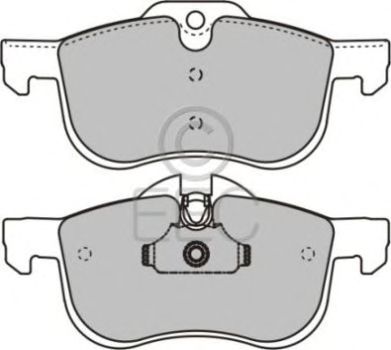Комплект тормозных колодок, дисковый тормоз BRP1120