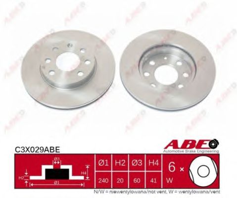 Brake Disc C3X029ABE