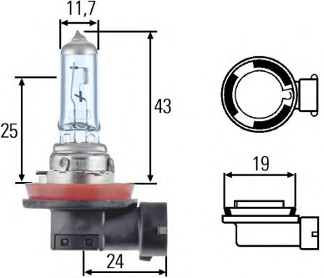 Ampoule, projecteur principal; Ampoule, Phares antibrouillard; Ampoule; Ampoule, projecteur principal; Ampoule pour feu d'angle 8GH 008 356-121