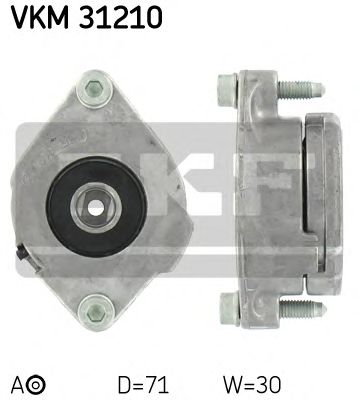 Τεντωτήρας, ιμάντας poly-V VKM 31210