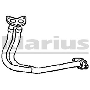 Exhaust Pipe 120044