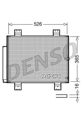 Condensador, ar condicionado DCN35002