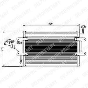 Condensator, airconditioning TSP0225446