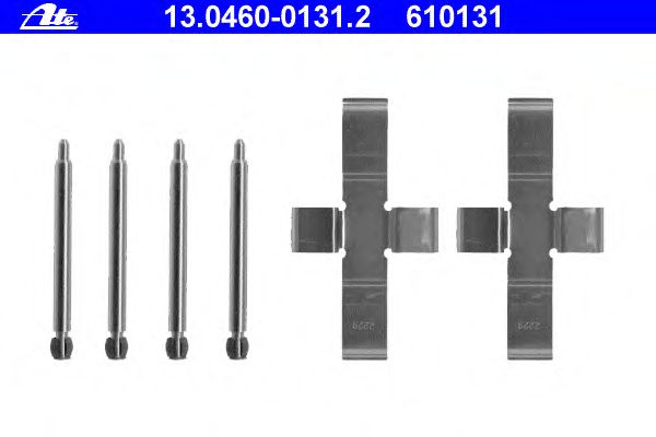 Accessory Kit, disc brake pads 13.0460-0131.2