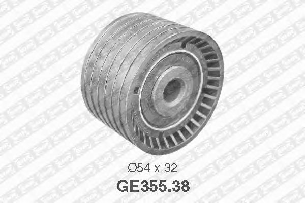 Deflection/Guide Pulley, timing belt GE355.38
