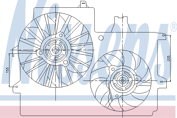 Fan, motor sogutmasi 85200