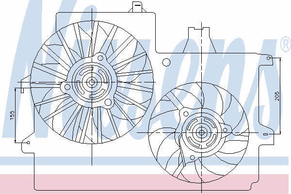 Fan, motor sogutmasi 85201