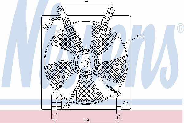 Fan, motor sogutmasi 85447