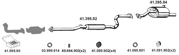 Exhaust System 412040