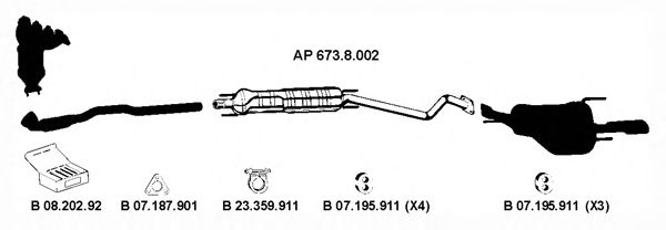 Exhaust System AP_2305