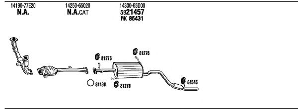 Exhaust System SZ45016
