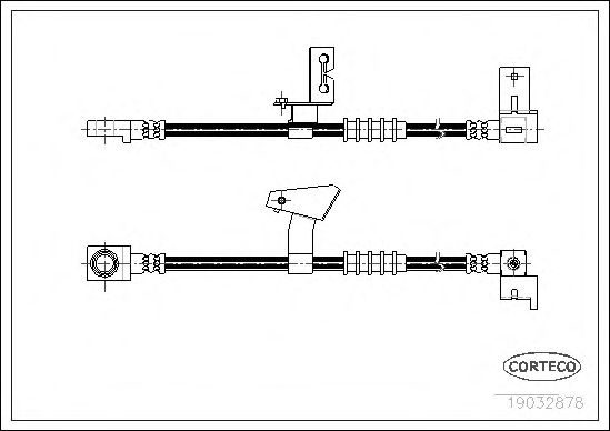 Tubo flexible de frenos 19032878