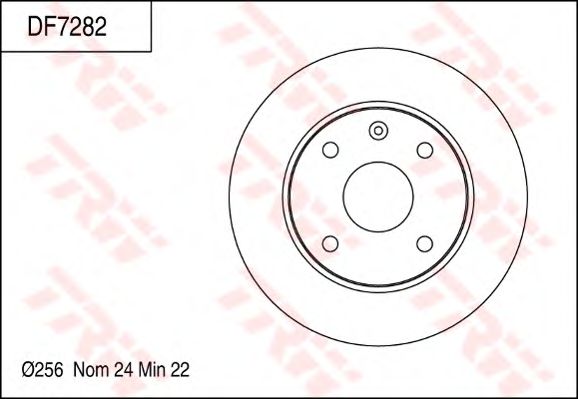 Brake Disc DF7282