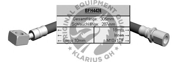 Ελαστικός σωλήνας φρένων BFH4436