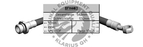 Bremseslange BFH4463