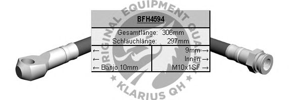 Tubo flexível de travão BFH4594