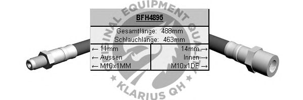 Ελαστικός σωλήνας φρένων BFH4895