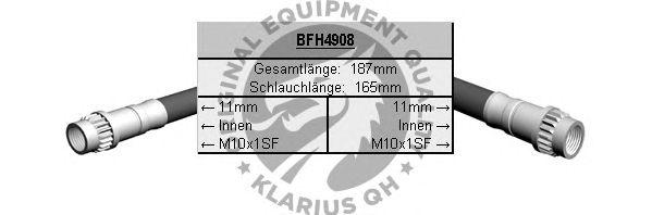 Flessibile del freno BFH4908