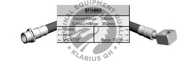 Flessibile del freno BFH4960