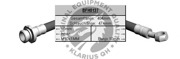 Ελαστικός σωλήνας φρένων BFH5137