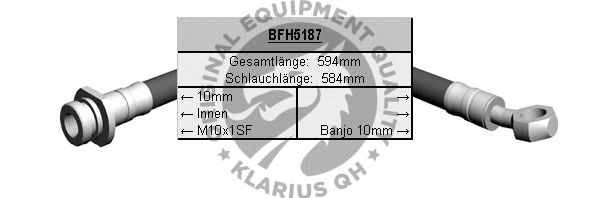 Bremseslange BFH5187